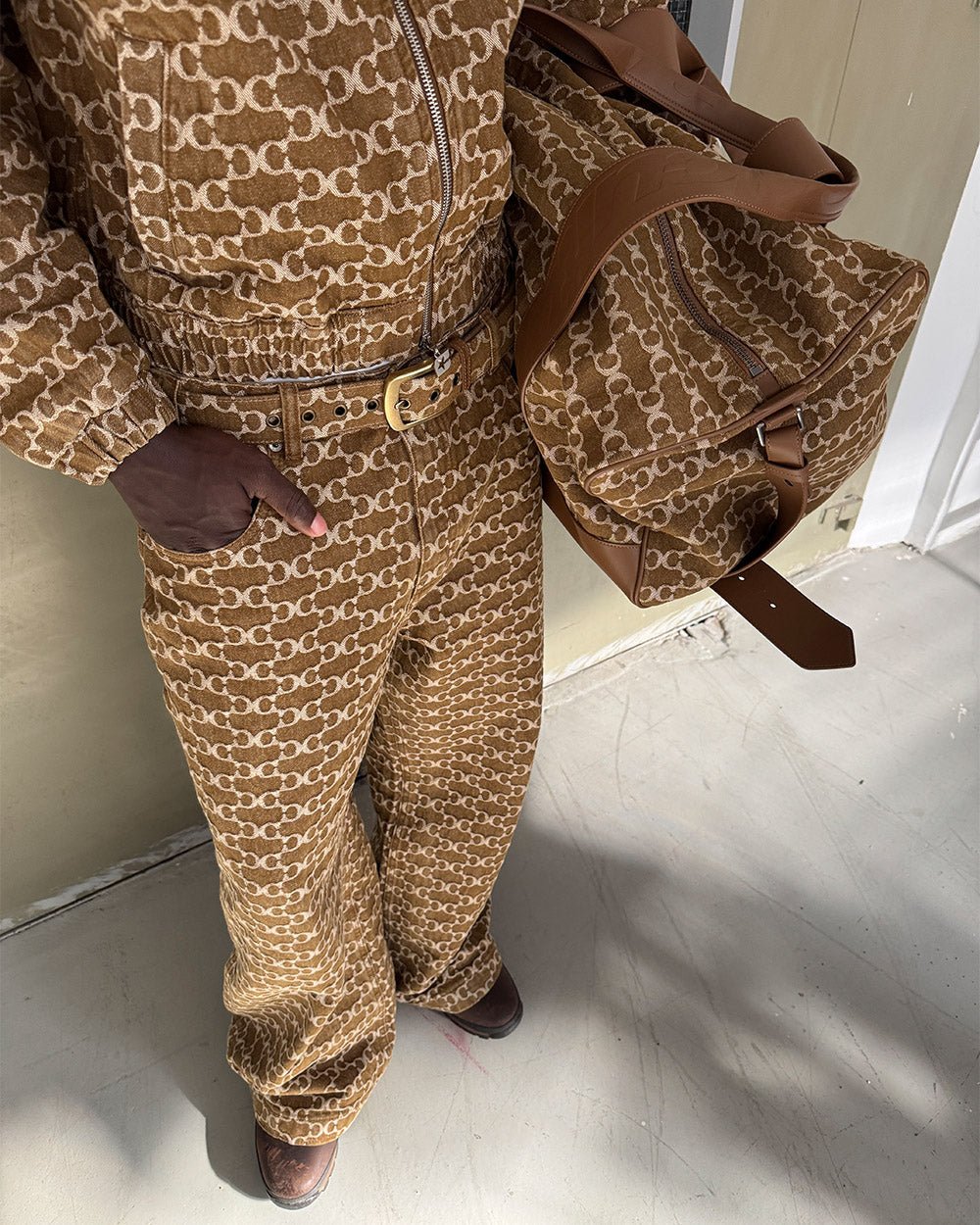 FEVER PANTS V3 BROWN - Cold Culture