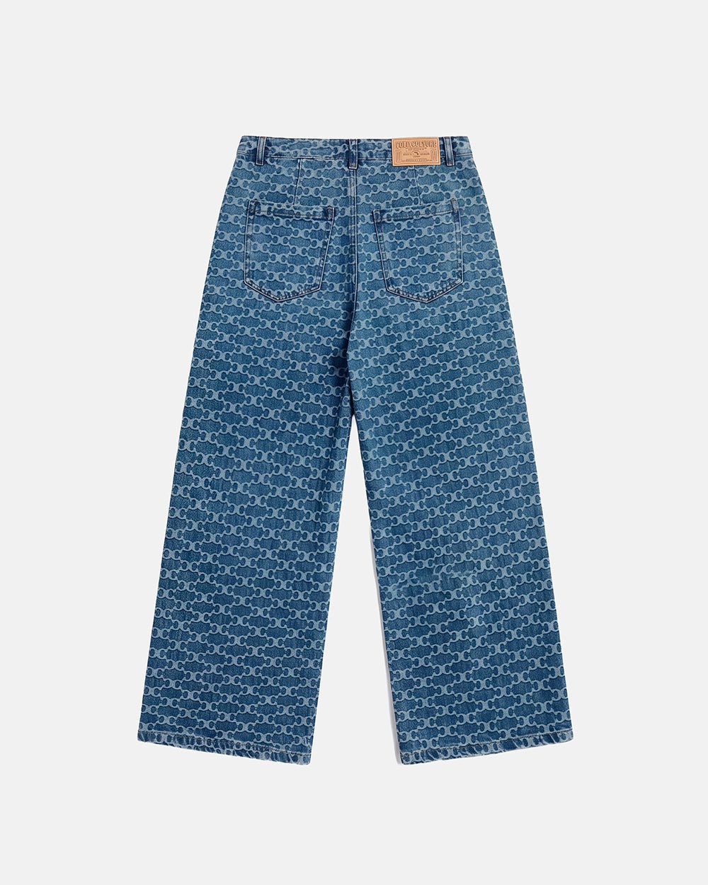FEVER RACER LOOSE PANTS BLUE - Cold Culture