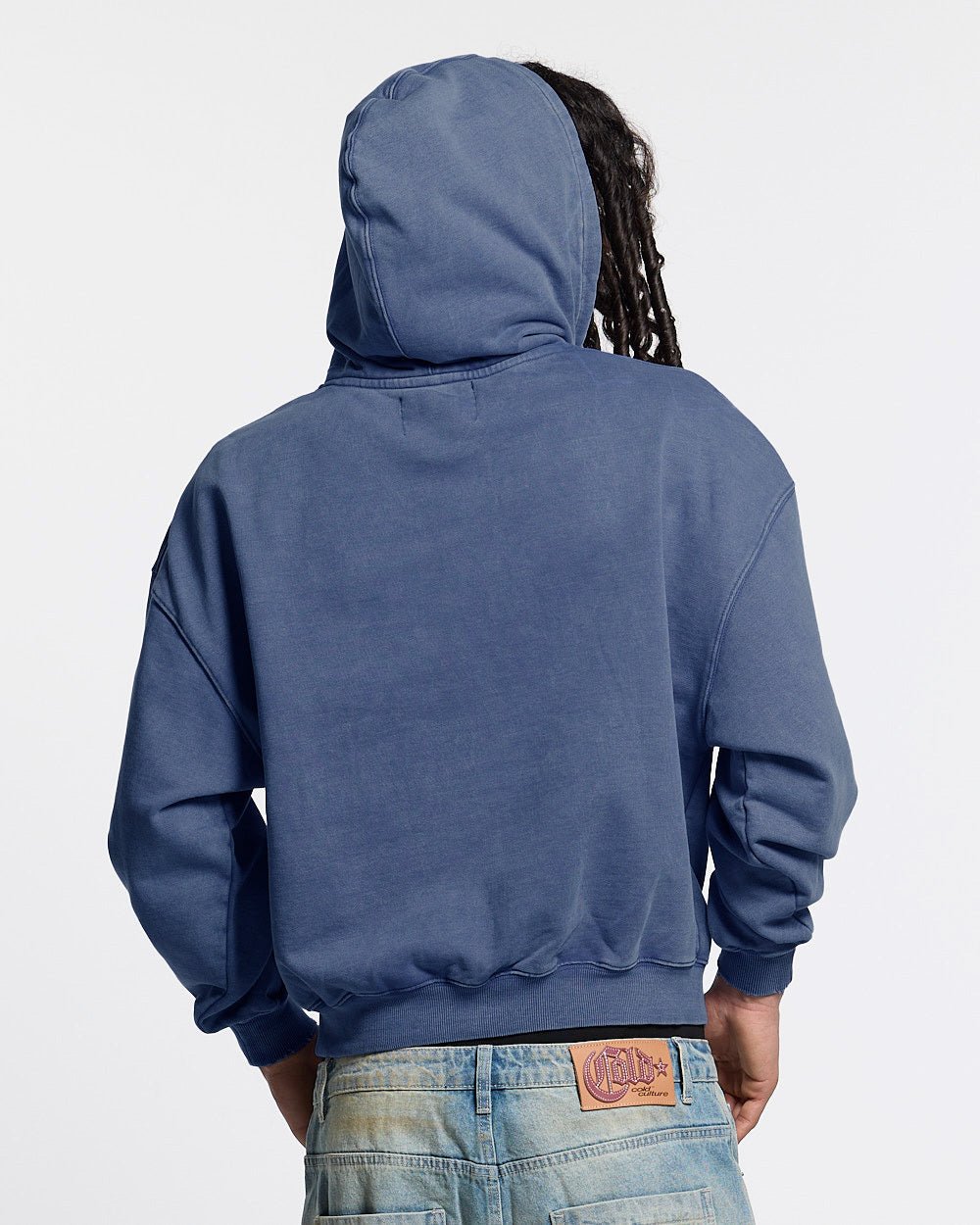 FIFTY - FIVE REASON HOODIE BLUE - Cold Culture