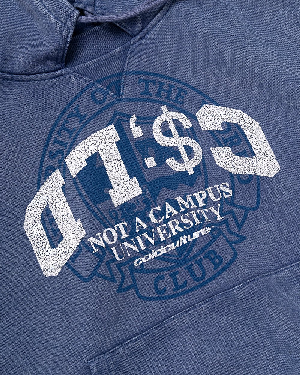 FIFTY - FIVE REASON HOODIE BLUE - Cold Culture
