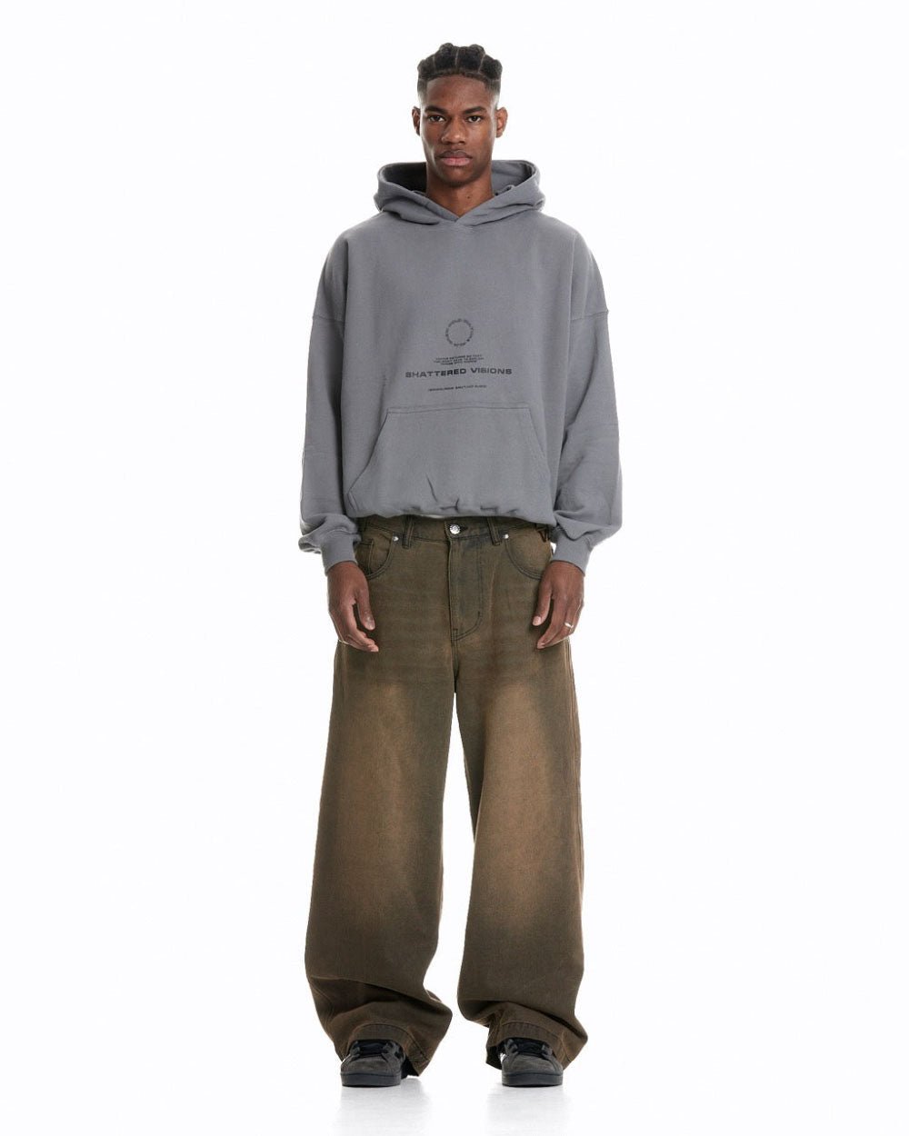 FILM CREW HOODIE DUST GREY