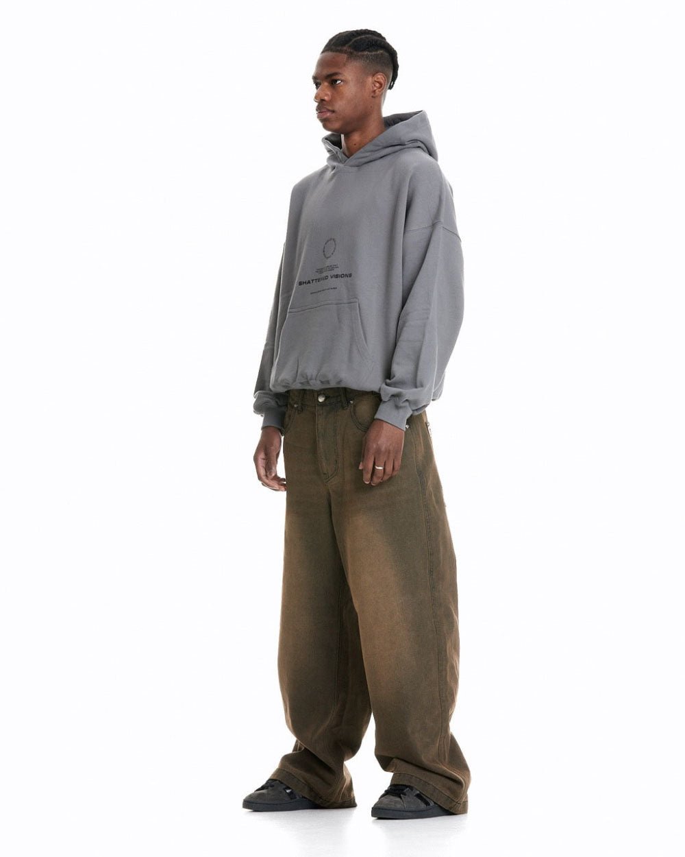 FILM CREW HOODIE DUST GREY