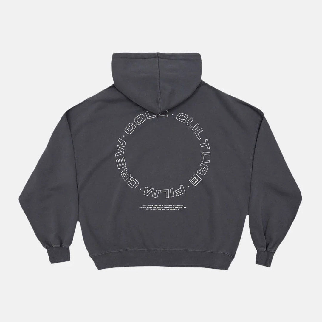 FILM CREW HOODIE INDIA INK - Cold Culture
