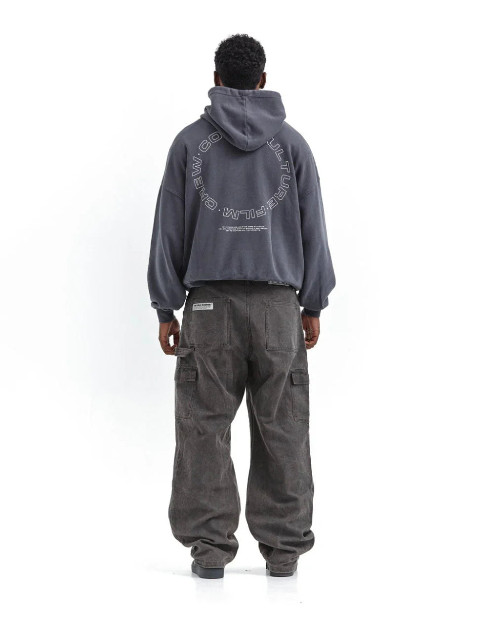 FILM CREW HOODIE INDIA INK - COLD CULTURE