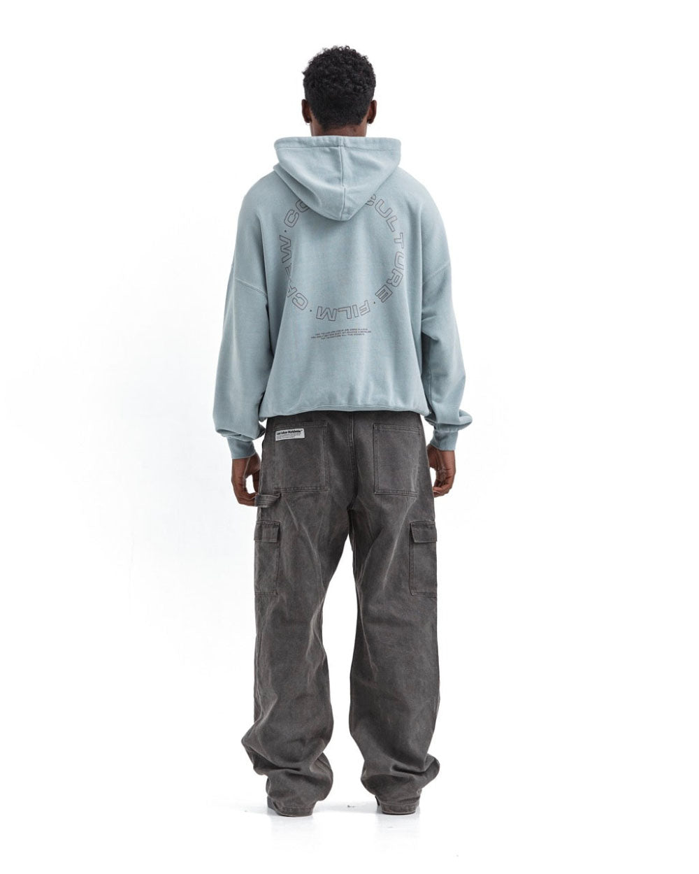FILM CREW HOODIE INDIA INK - COLD CULTURE