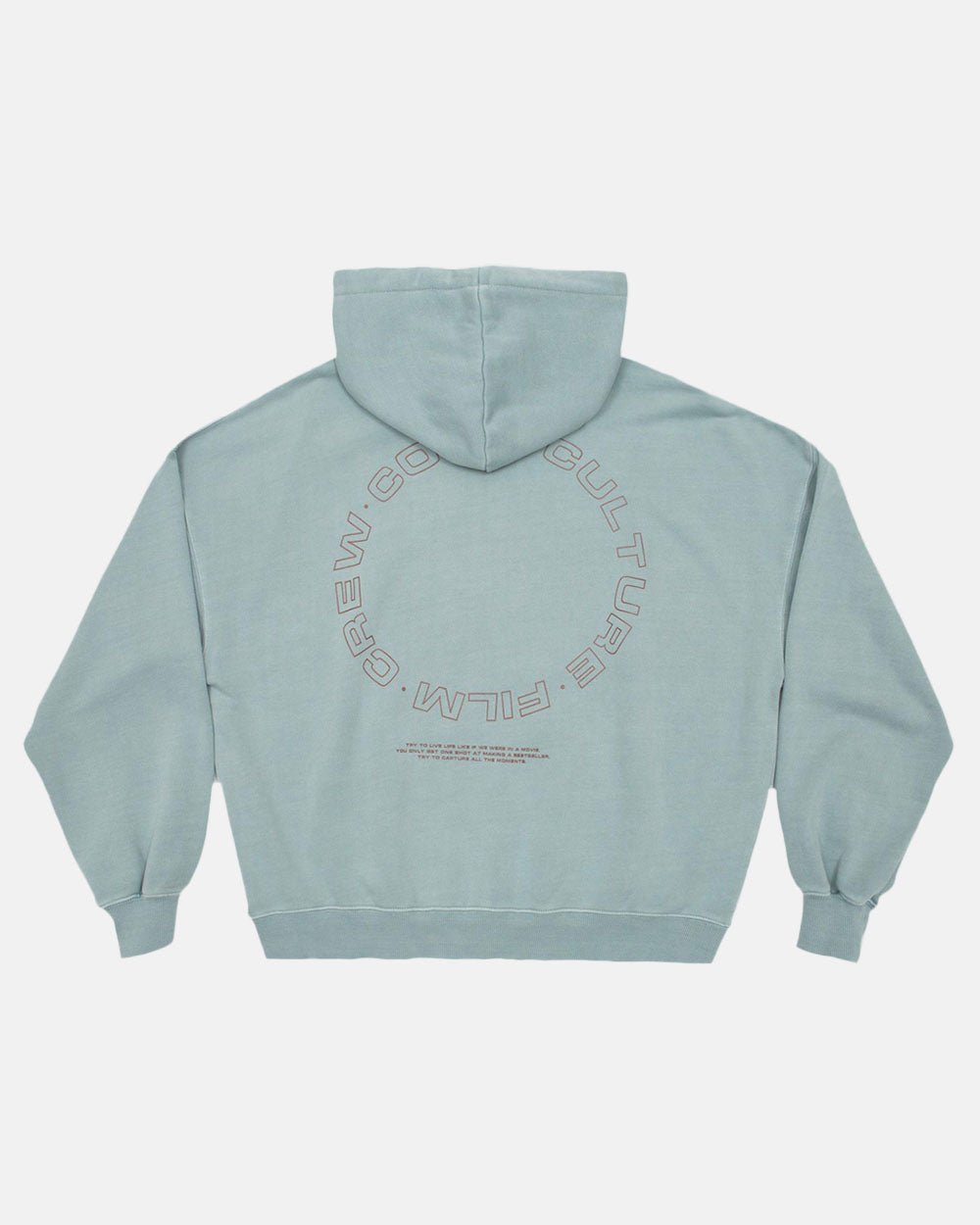 FILM CREW HOODIE INDIA INK - COLD CULTURE