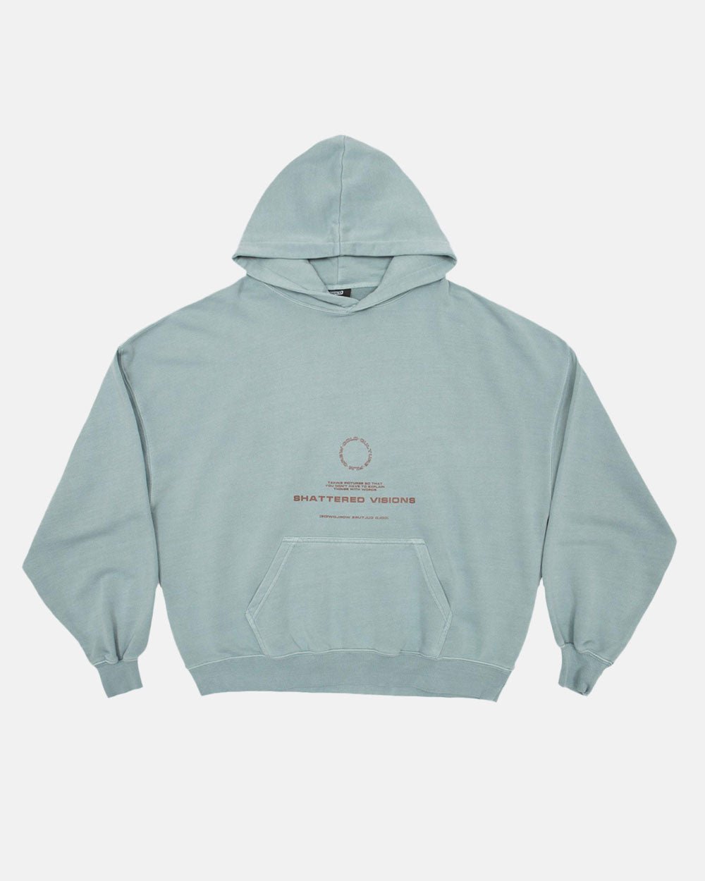 FILM CREW HOODIE SMOKEY BLUE - COLD CULTURE