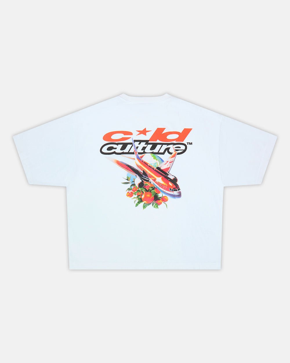 FLIGHT PATH TEE WHITE - COLD CULTURE