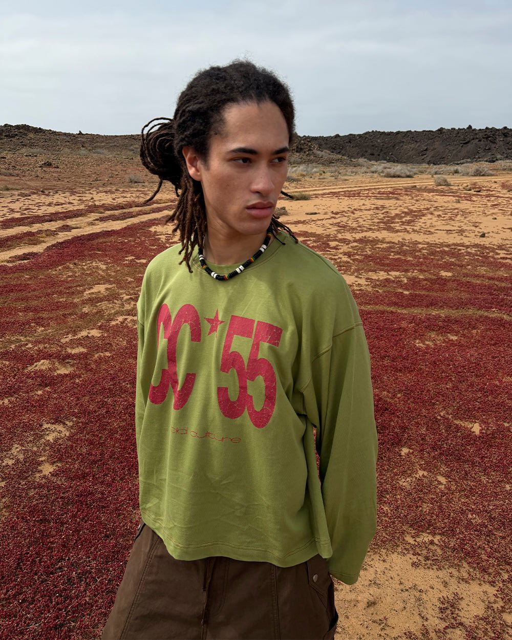 FLYING FREE LONGSLEEVE GREEN - Cold Culture