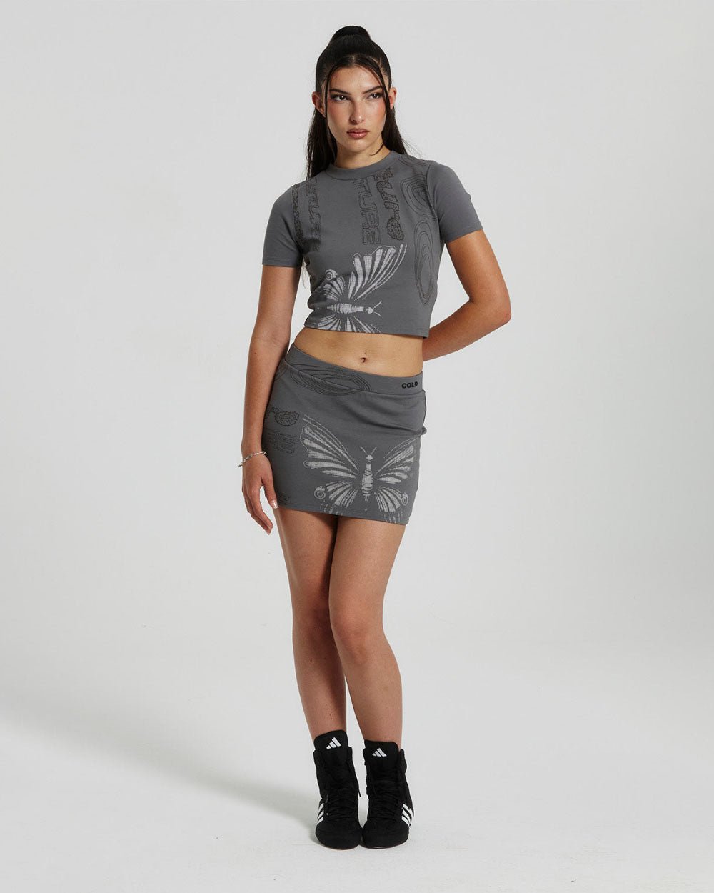 FLYING SKIRT HEAVY GREY - COLD CULTURE