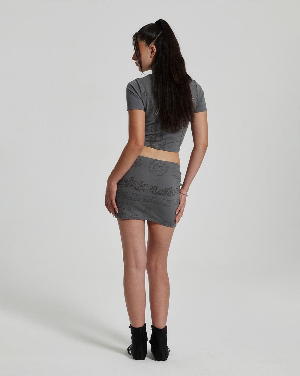 FLYING SKIRT HEAVY GREY - COLD CULTURE