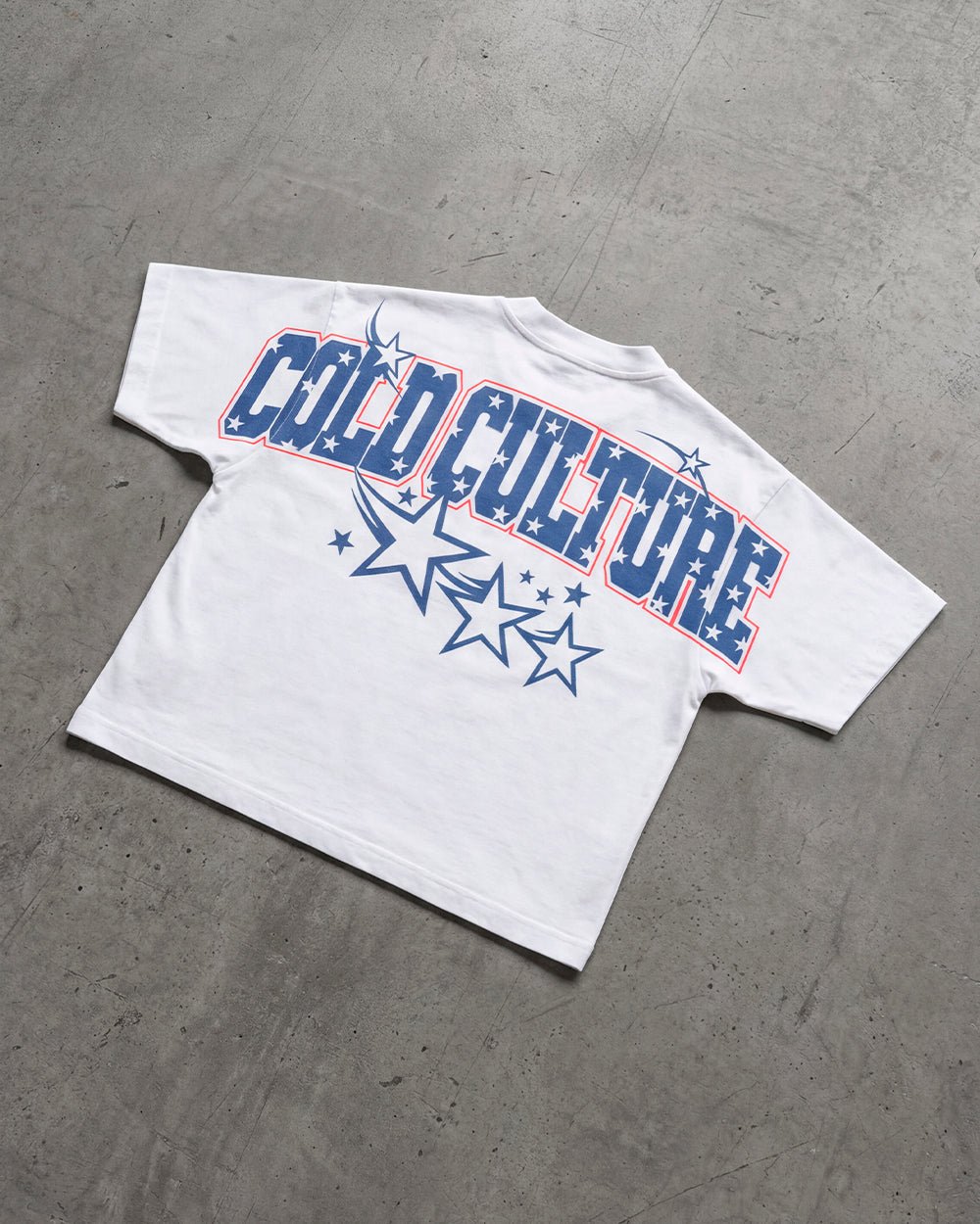 FOURTH OF JULY TEE WHITE - Cold Culture