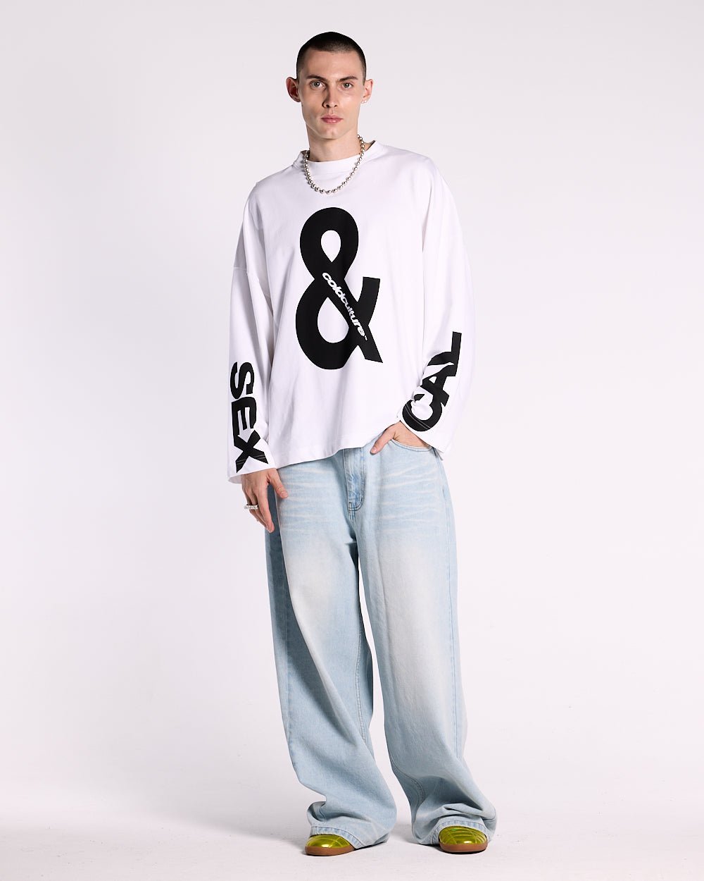FRICTION LONGSLEEVE TEE WHITE - COLD CULTURE