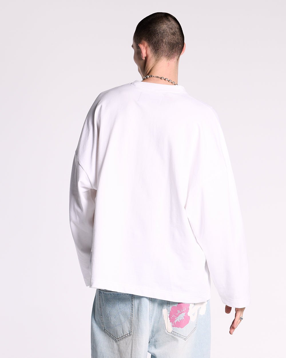 FRICTION LONGSLEEVE TEE WHITE - COLD CULTURE