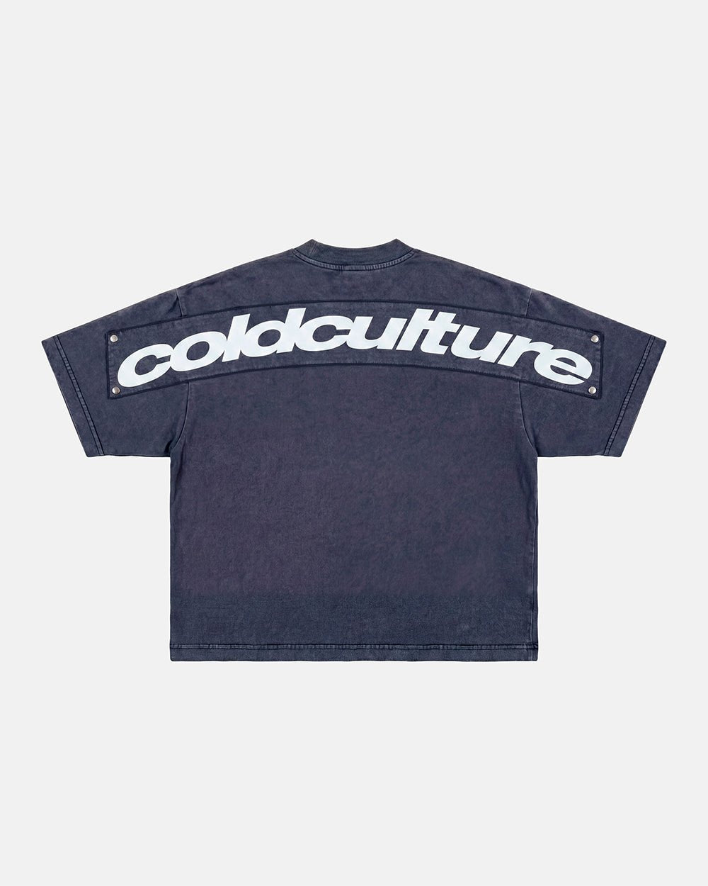 FULL ON WASHED TEE BLUE - Cold Culture