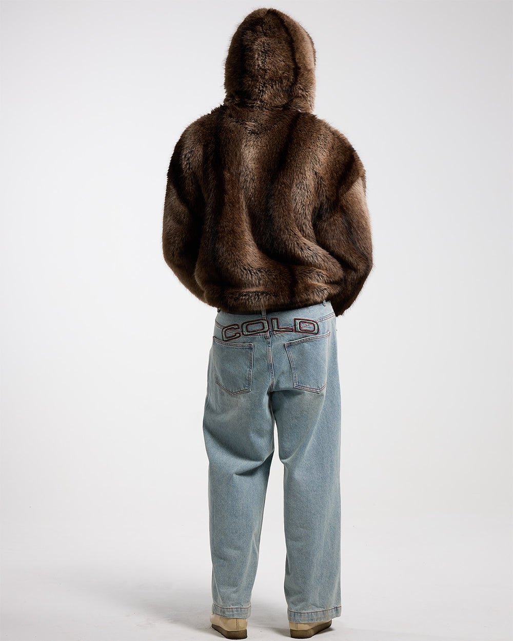 FUR HOODIE JACKET - COLD CULTURE