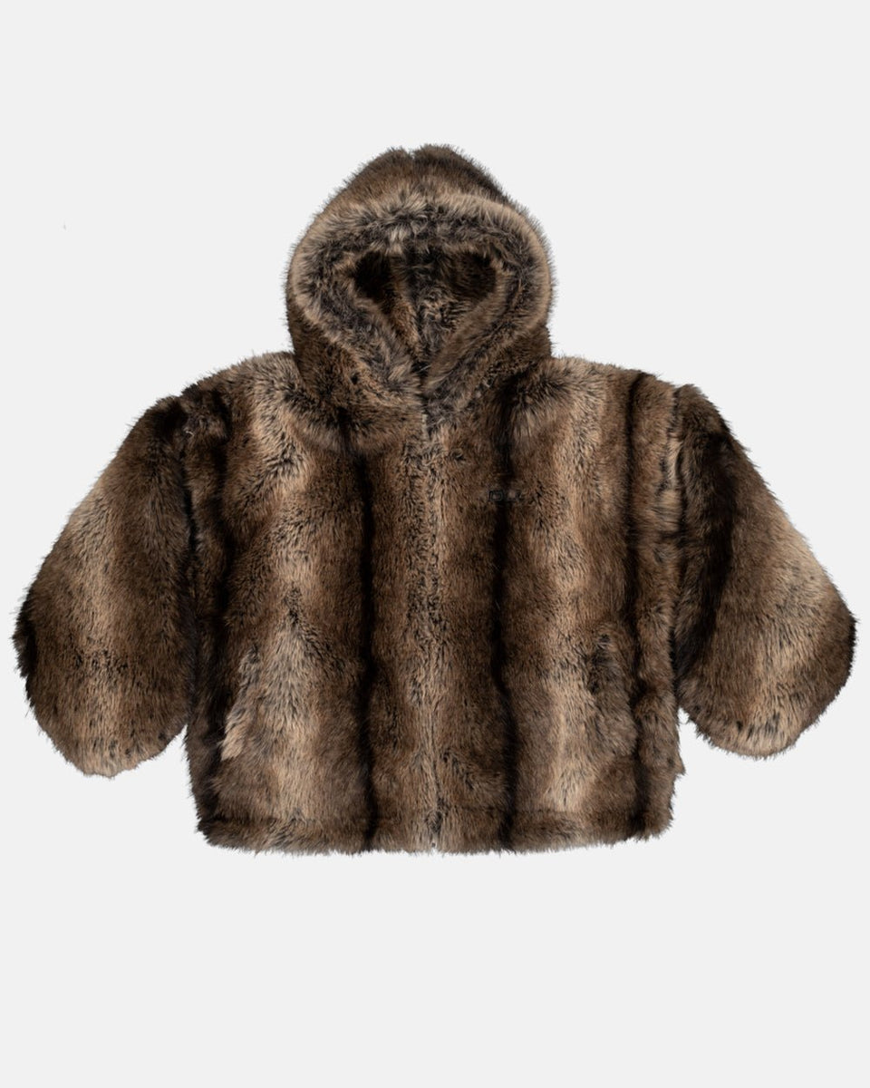 FUR HOODIE COLD CULTURE™ STREETWEAR CLOTHING JEWELERY BRAND