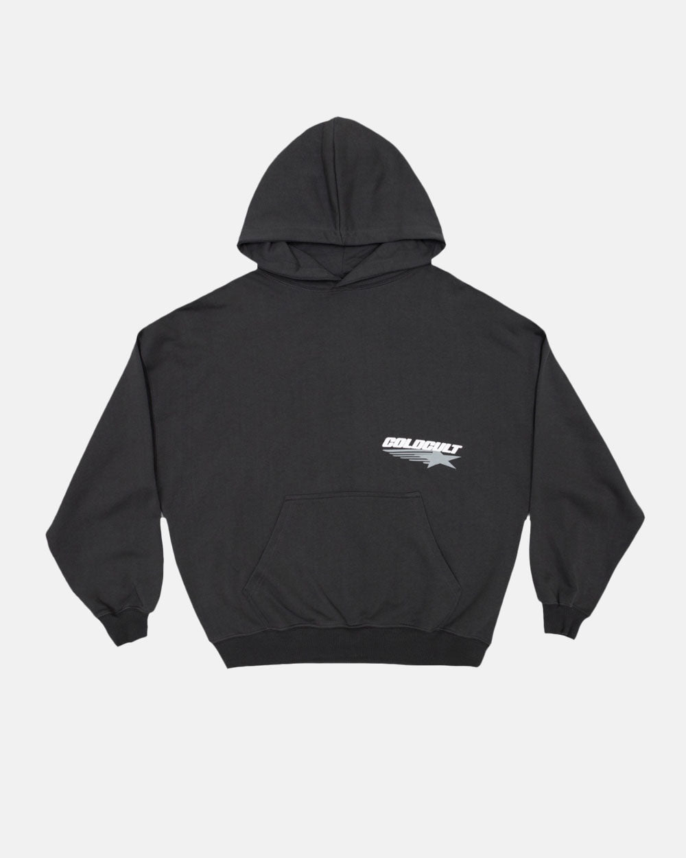 GALACTIC GLIDE HOODIE BLACK - COLD CULTURE