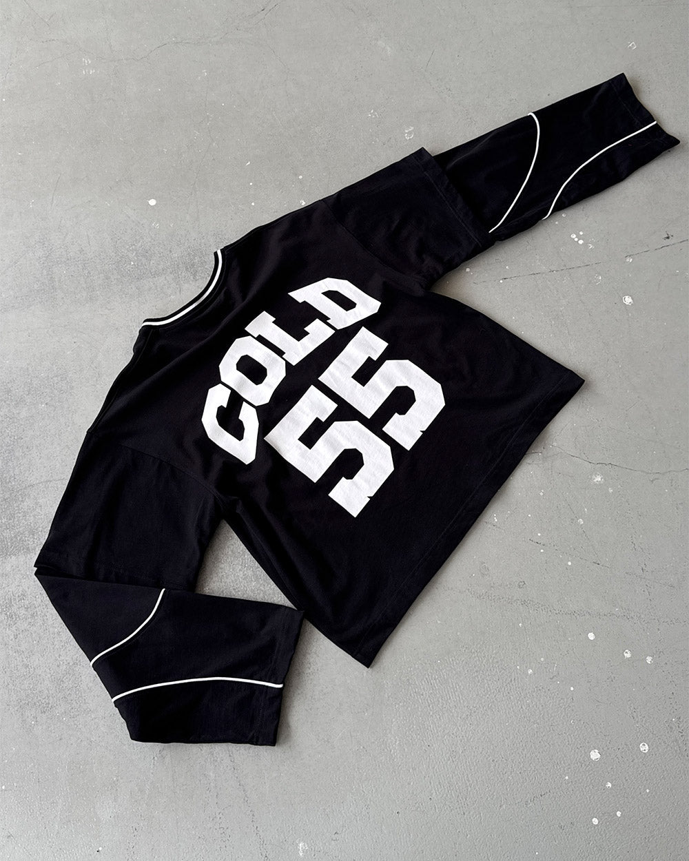 GAME ON LONGSLEEVE BLACK - Cold Culture