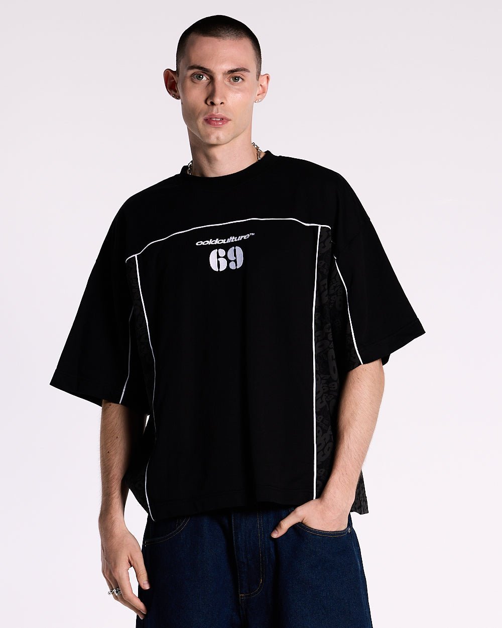 GAME PLAYER TEE BLACK - COLD CULTURE