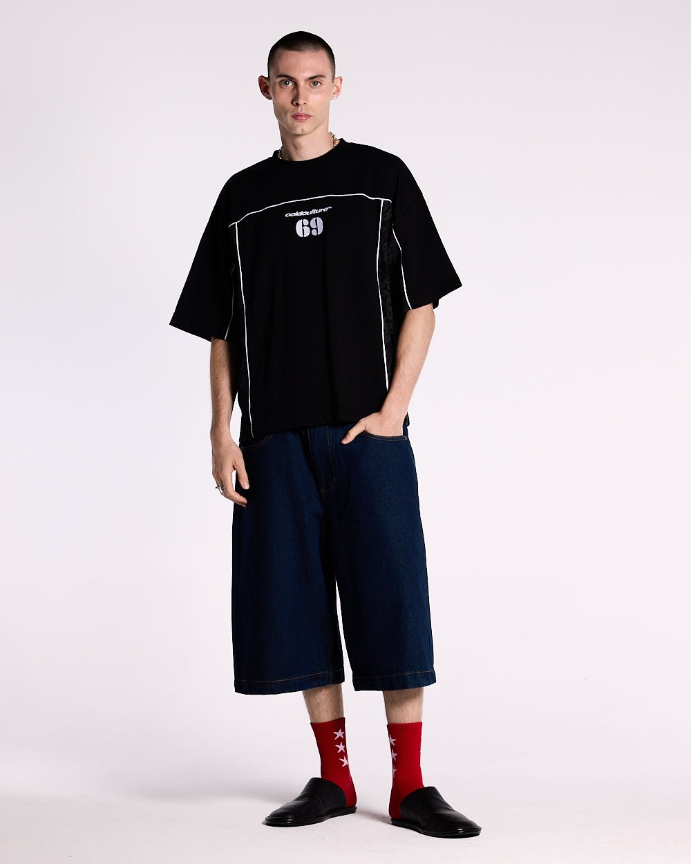 GAME PLAYER TEE BLACK - COLD CULTURE