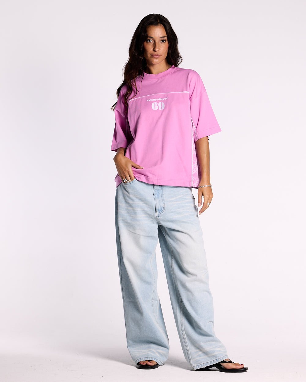 GAME PLAYER TEE PINK CROCUS - COLD CULTURE
