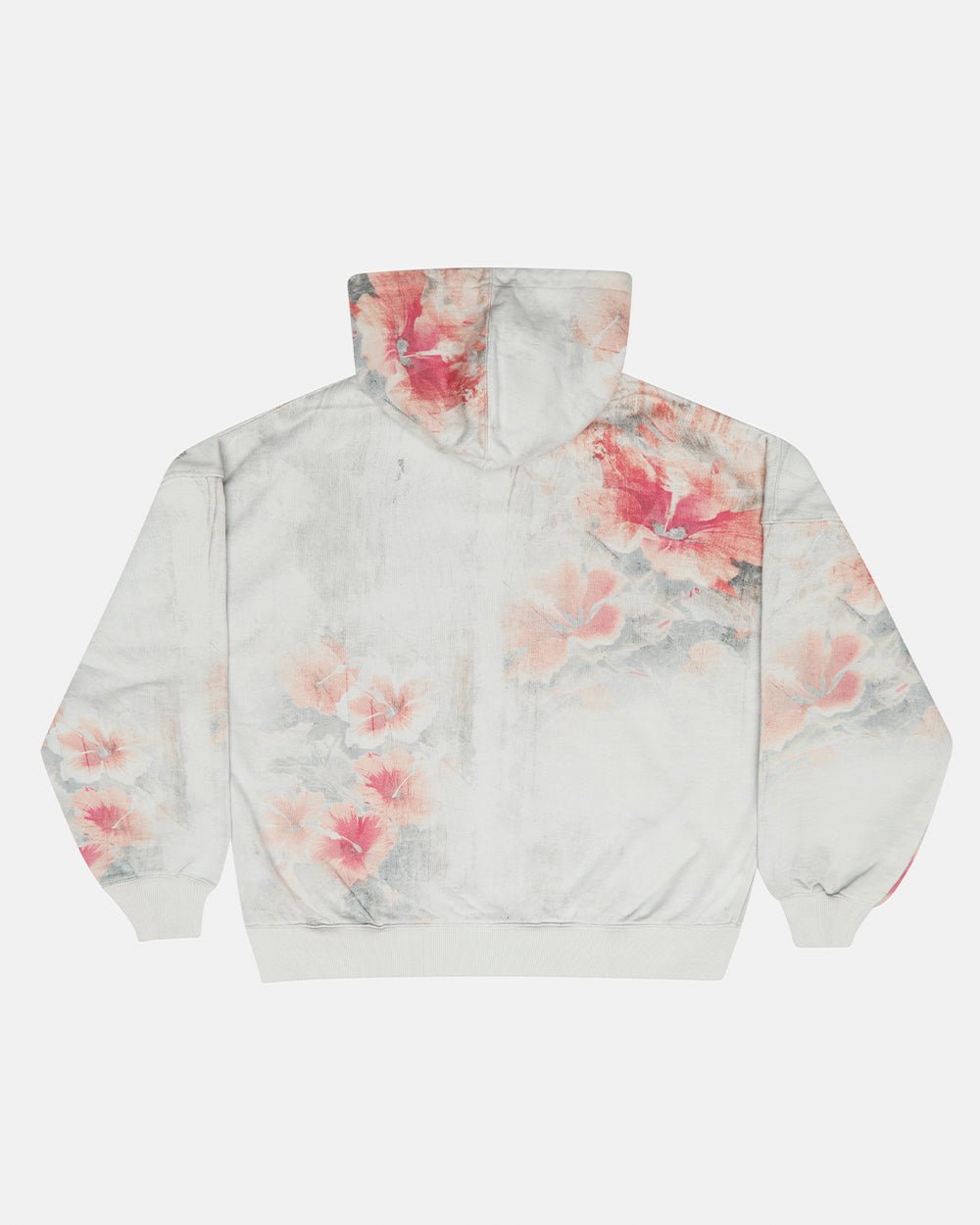 GARDEN N´ROSES ZIP HOODIE GREY - Cold Culture