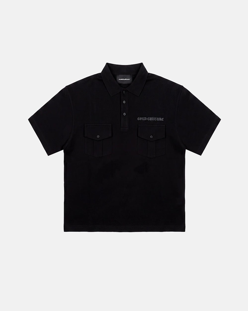 GILDED POLO BLACK - Cold Culture