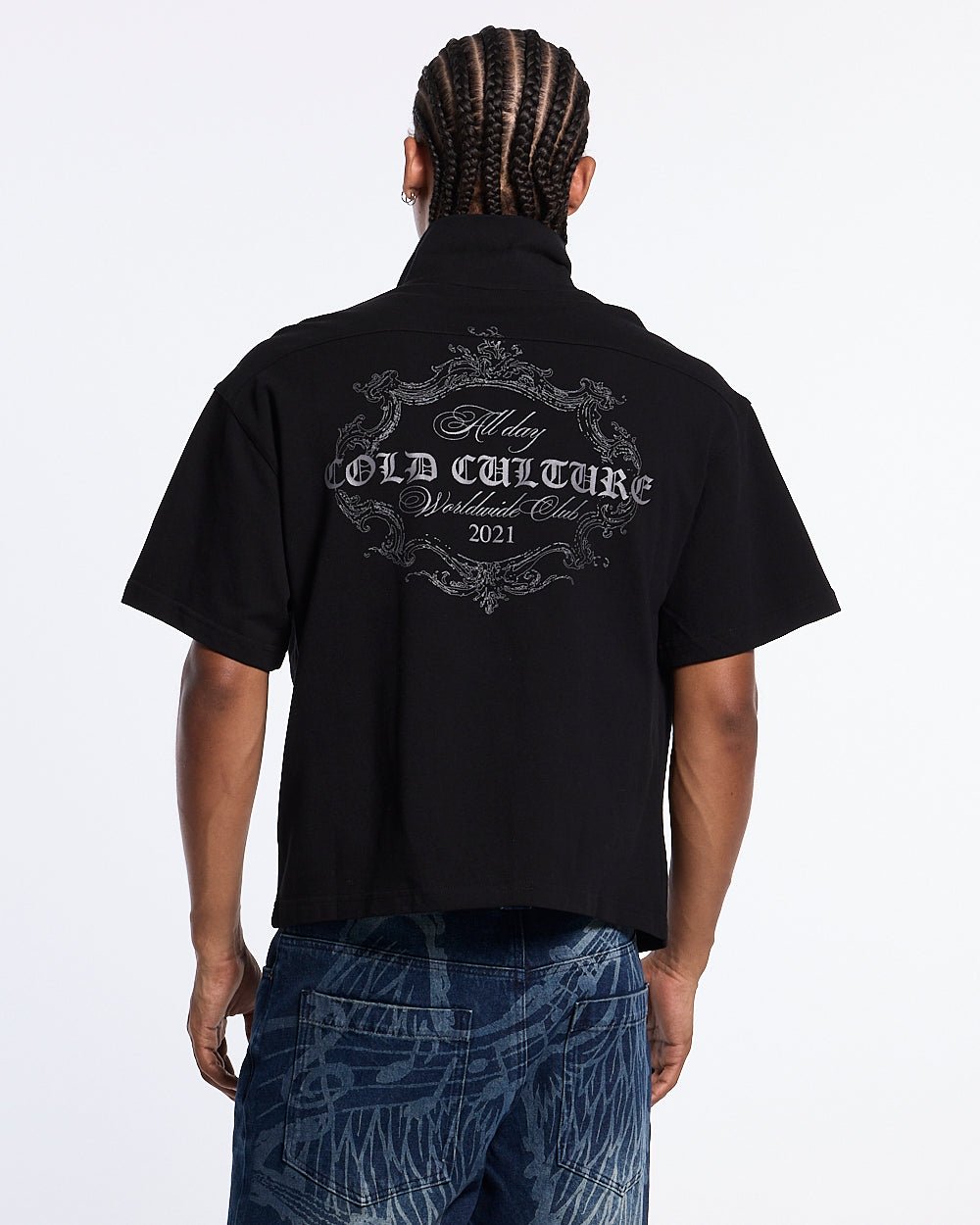 GILDED POLO BLACK - Cold Culture