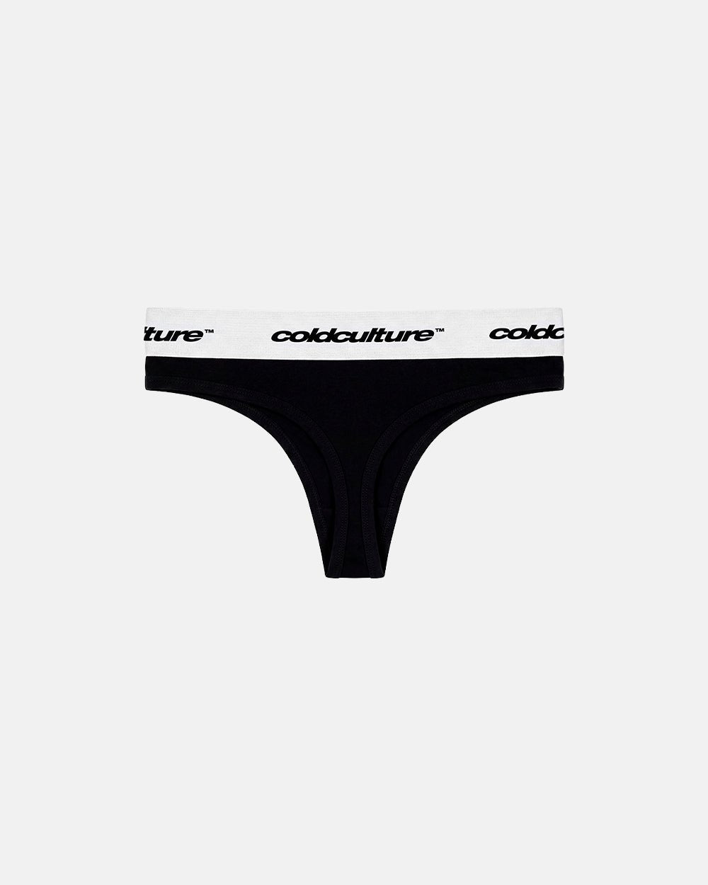 GIRLS CLUB THONG PACK BLACK - Cold Culture