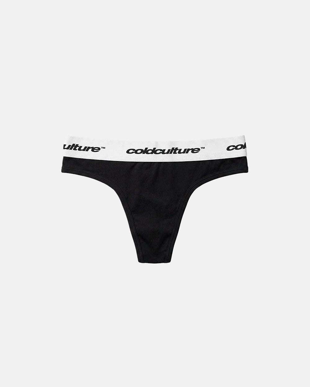 GIRLS CLUB THONG PACK BLACK - Cold Culture