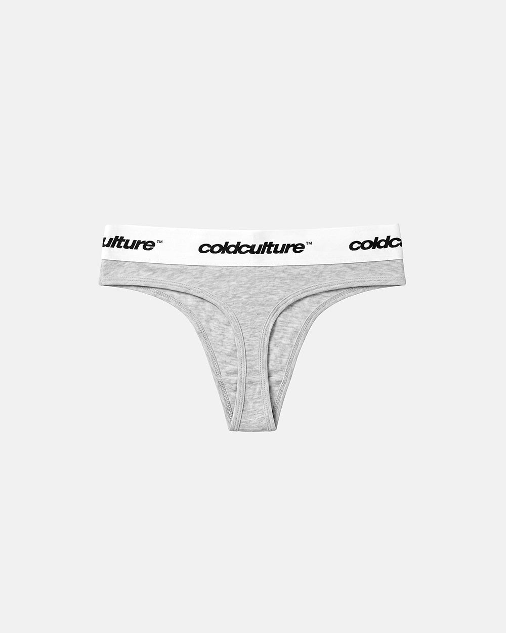 GIRLS CLUB THONG PACK HEATHER GREY - Cold Culture #packshot