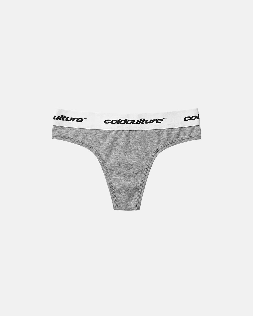 GIRLS CLUB THONG PACK WHITE AND GREY - Cold Culture