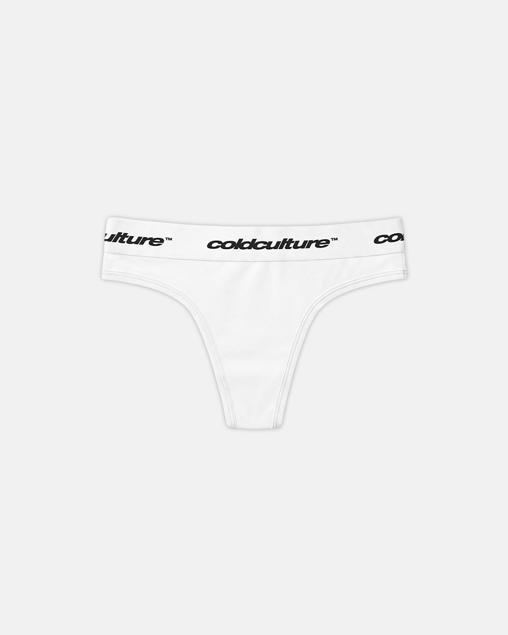 GIRLS CLUB THONG PACK WHITE AND GREY - Cold Culture