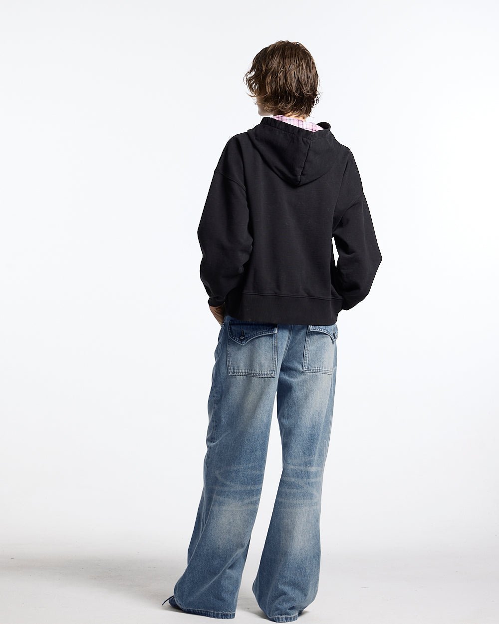 GIRLS CLUB ZIP HOODIE BLACK - Cold Culture