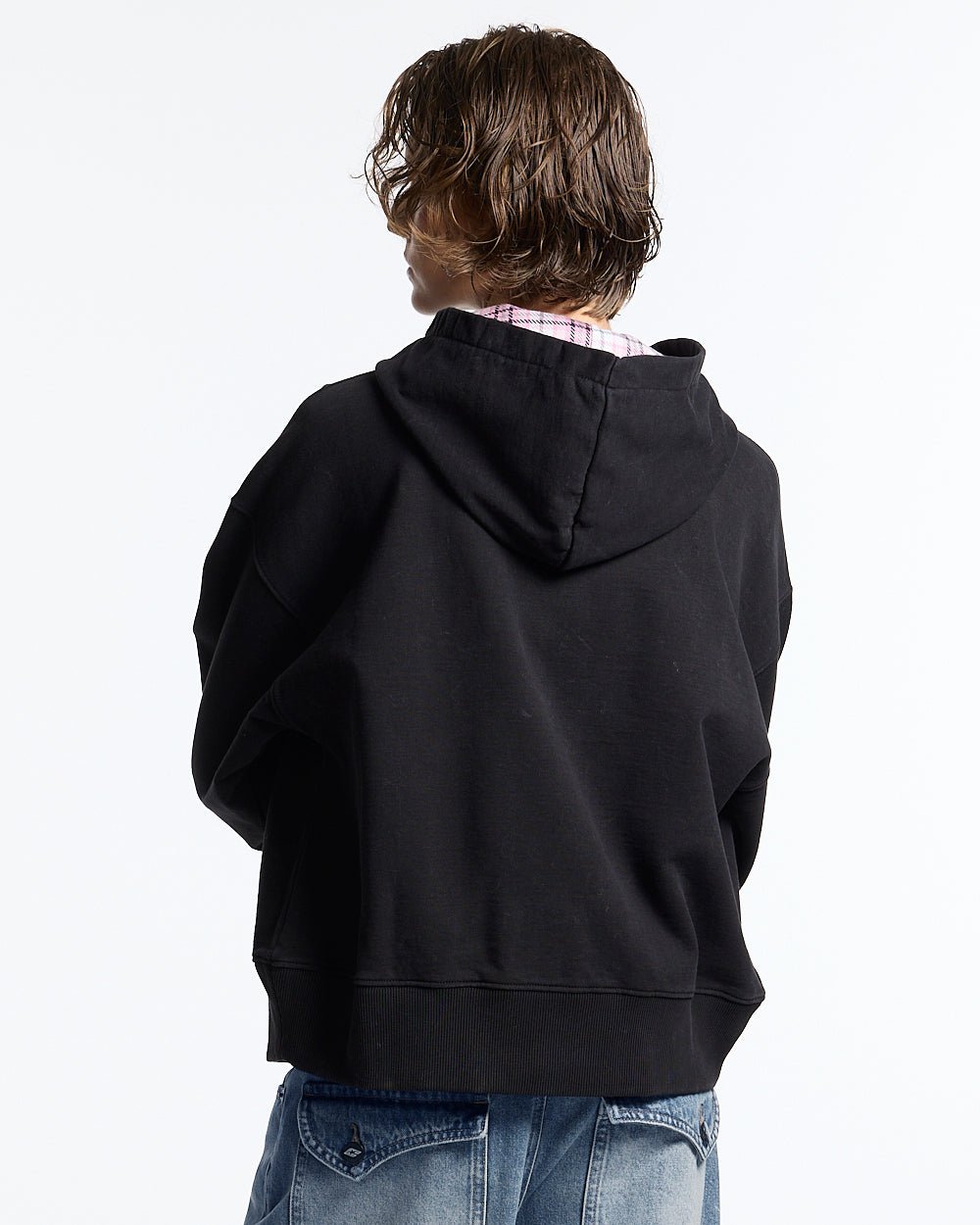 GIRLS CLUB ZIP HOODIE BLACK - Cold Culture