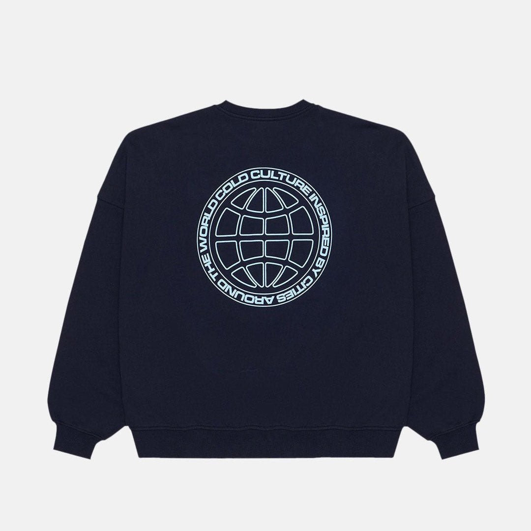 GLOBE CREWNECK - Cold Culture