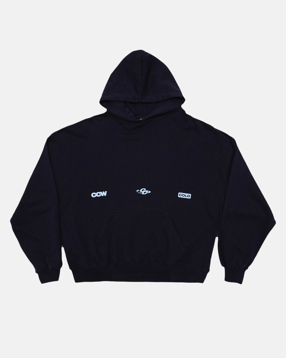 GLOBE HOODIE BLUE OCEAN - COLD CULTURE