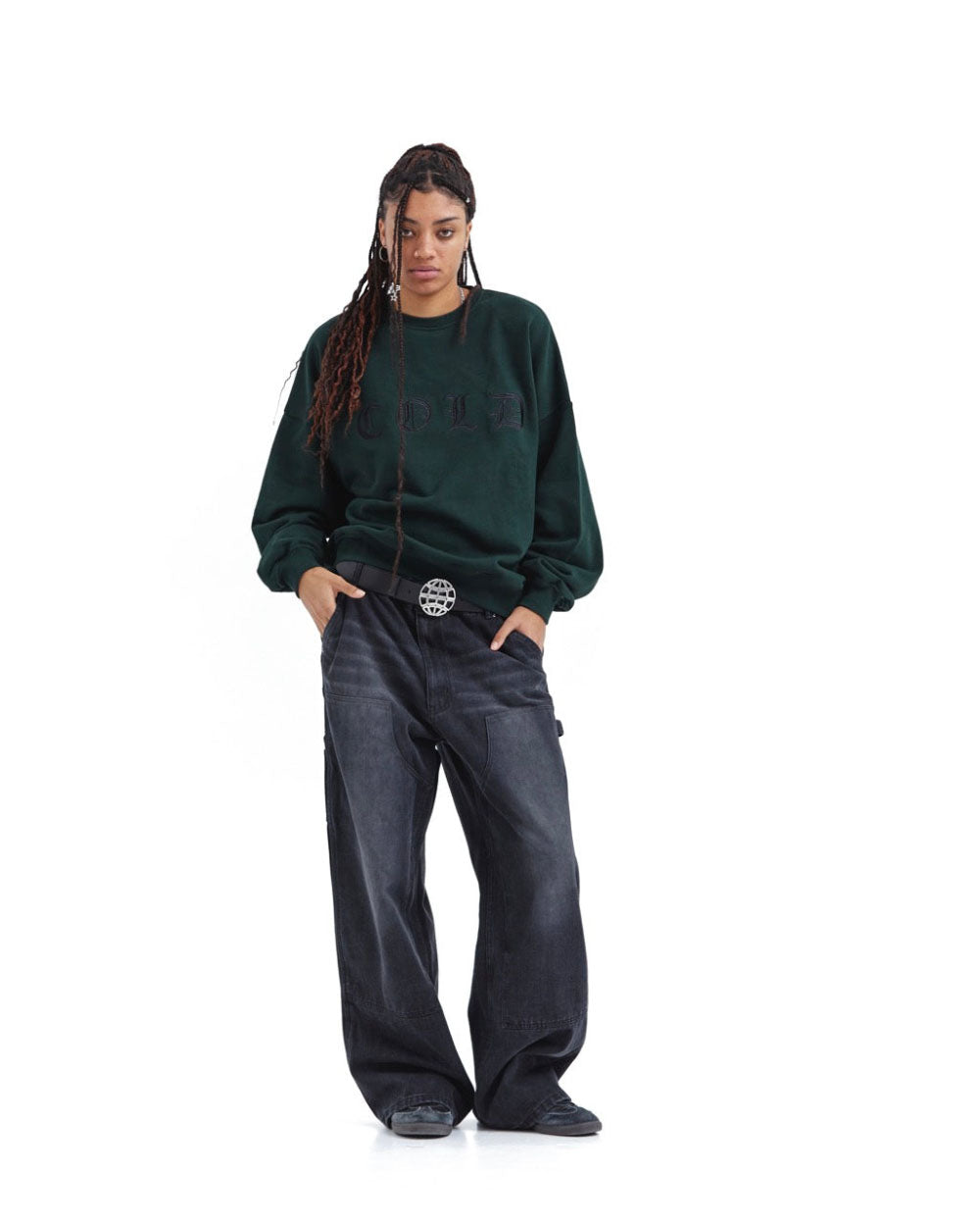 GOTHIC CREWNECK OPAL GREEN