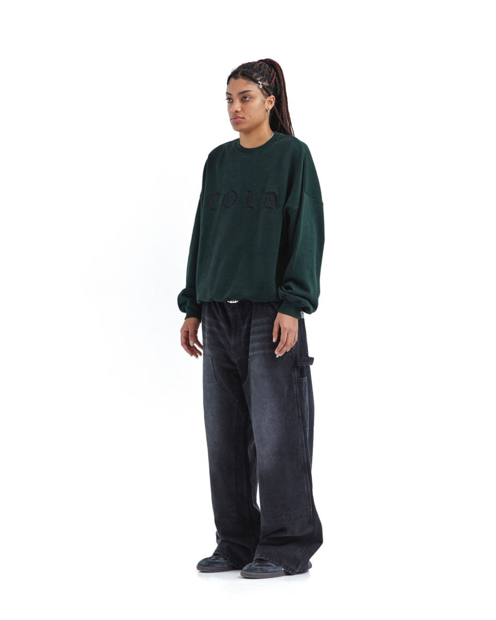 GOTHIC CREWNECK OPAL GREEN