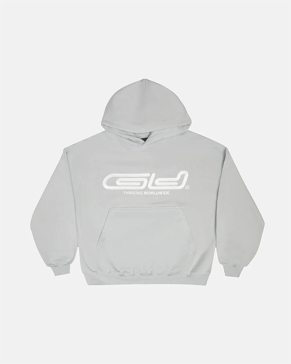 GRAFFITI HOODIE GREY - COLD CULTURE