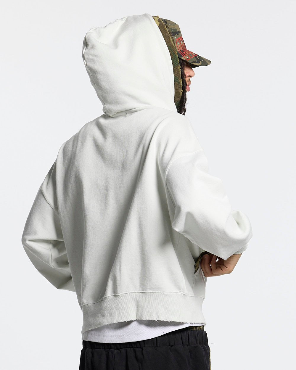 GREY OPS ZIP HOODIE LIGHT GREY - Cold Culture