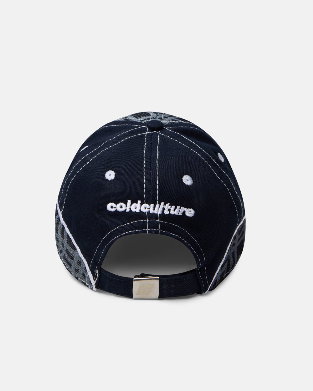 GRID CAP DARK BLUE - Cold Culture