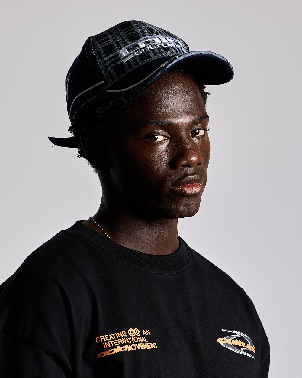 GRID CAP DARK BLUE - COLD CULTURE