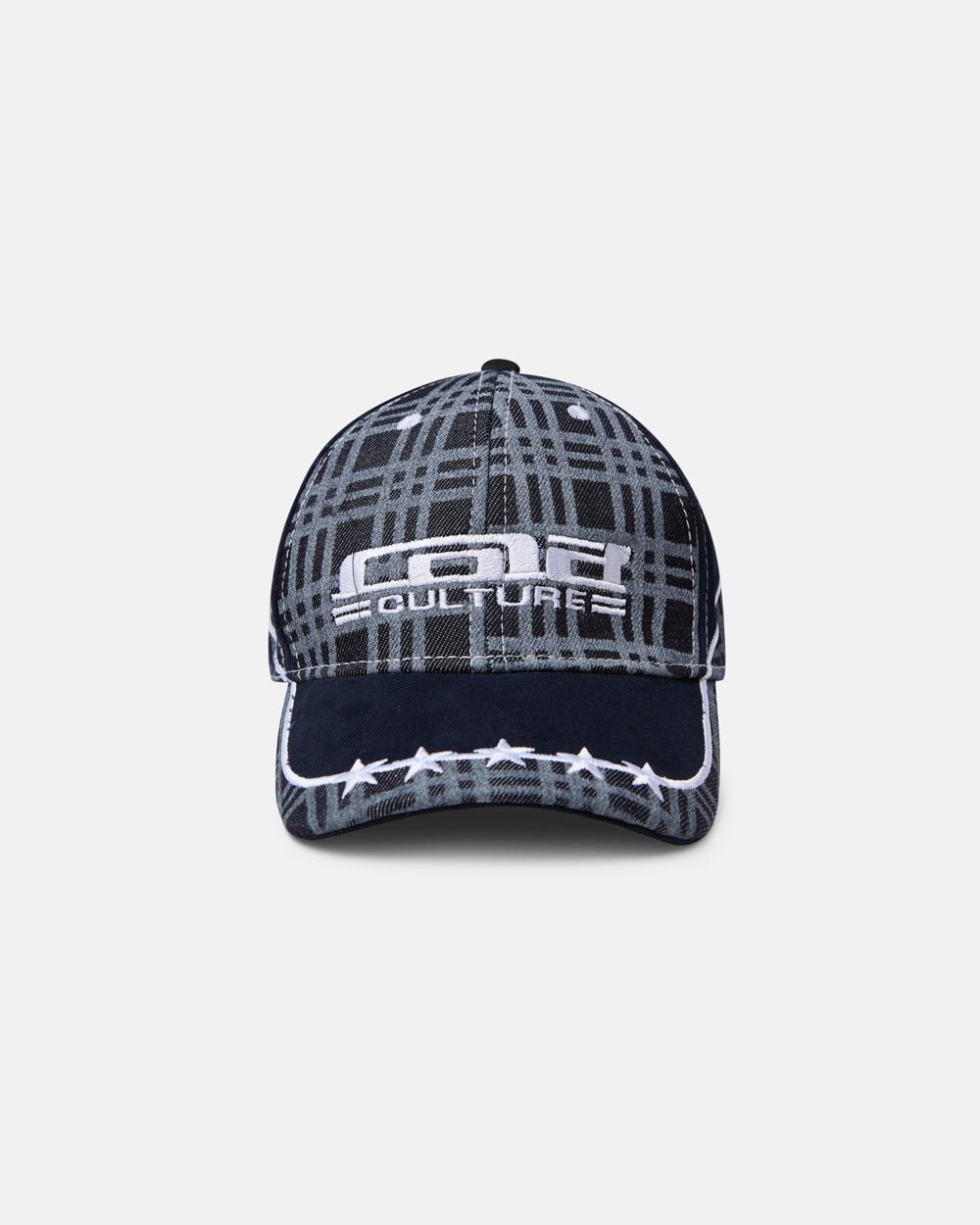 GRID CAP DARK BLUE - Cold Culture
