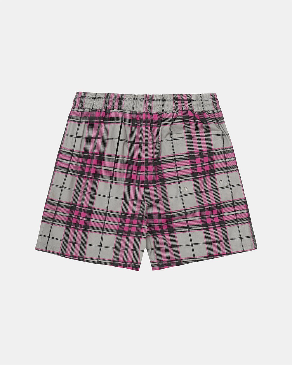 GRID SWIMSHORTS PINK - Cold Culture