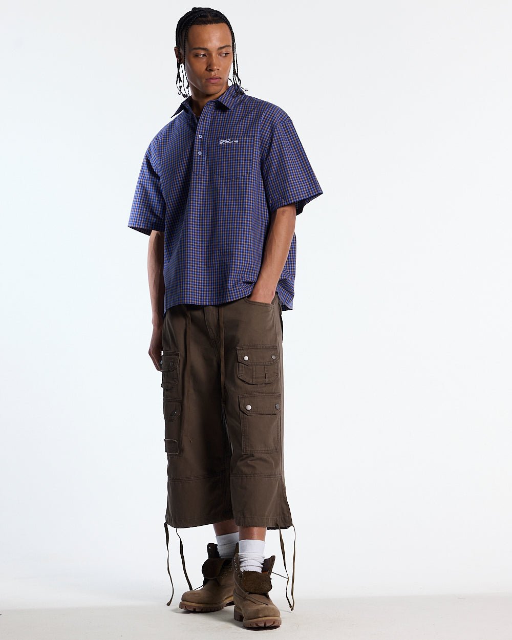 GRIZZLY SHIRT NAVY - Cold Culture