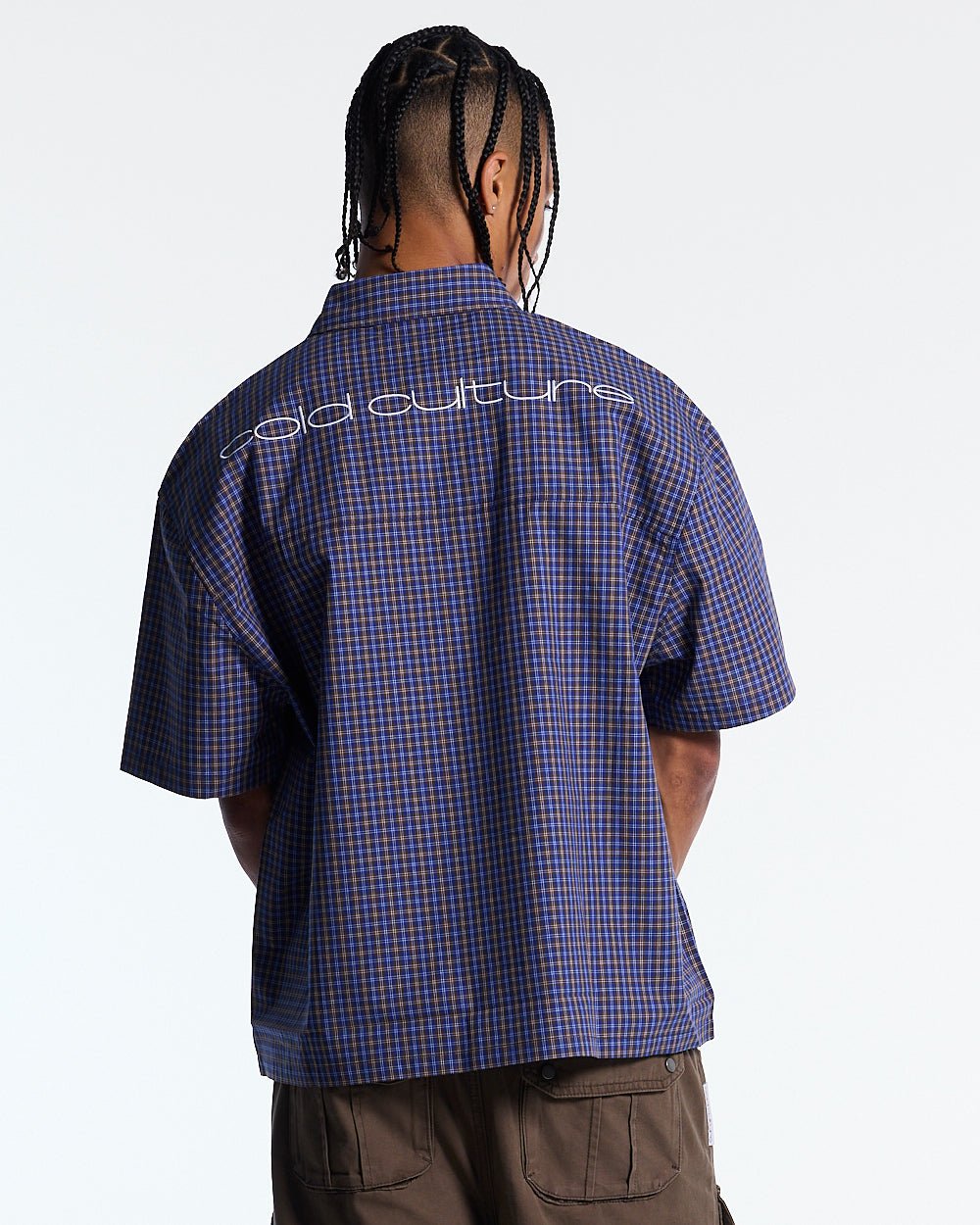 GRIZZLY SHIRT NAVY - Cold Culture