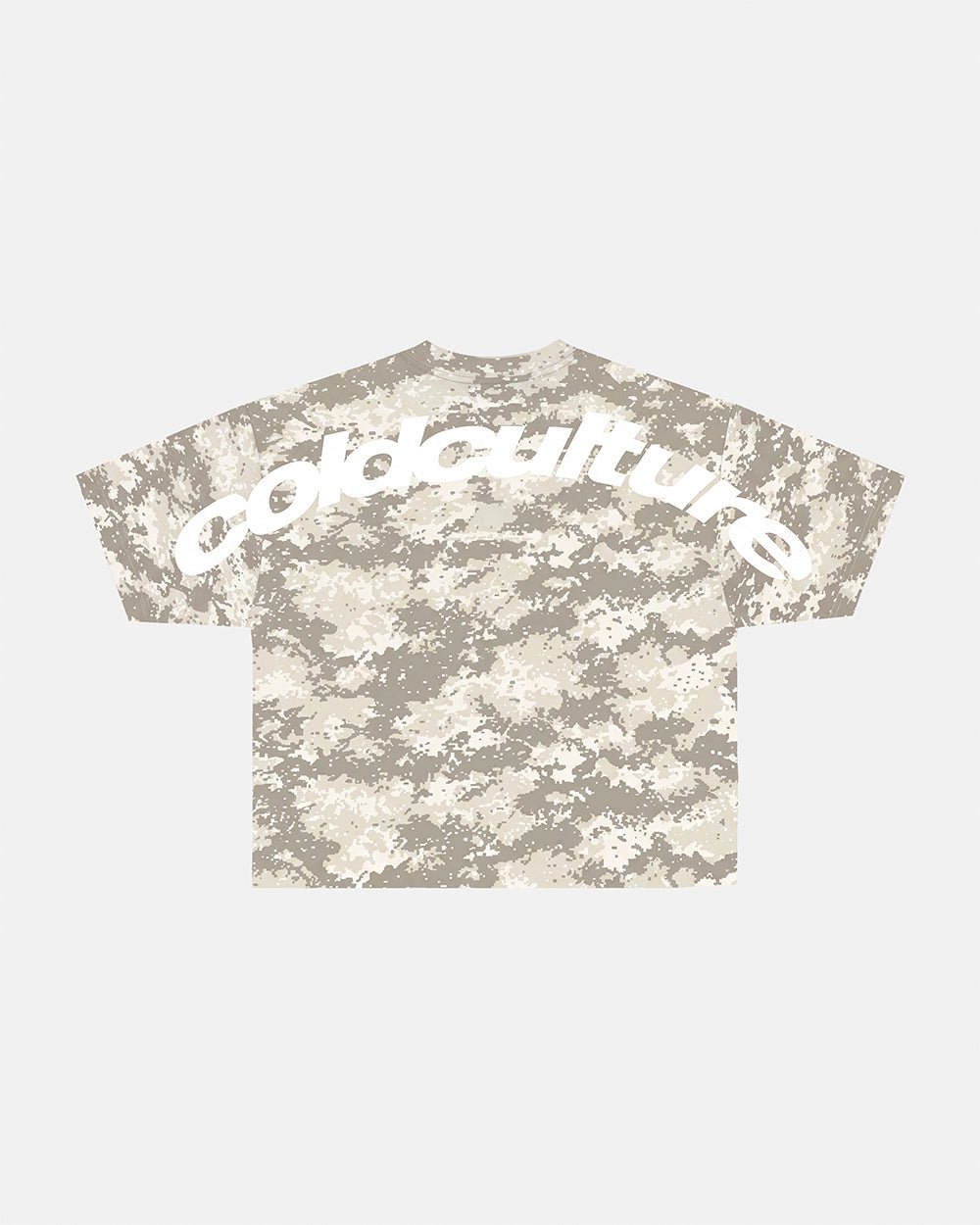 GROUND CURVED TEE GREEN - Cold Culture