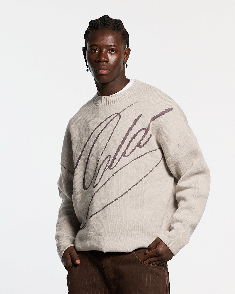 GRUBBY KNIT GREY - Cold Culture